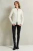 Women White Ribbed Pullover sold by Redtag