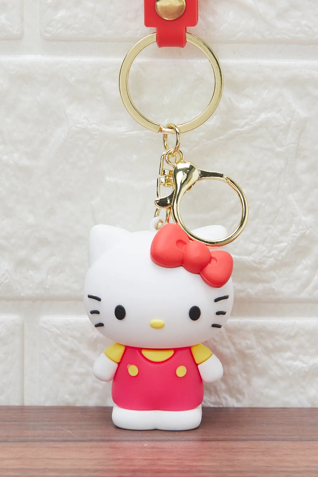 Red Hello Kitty Key Ring sold by Redtag product image thumbnail 2