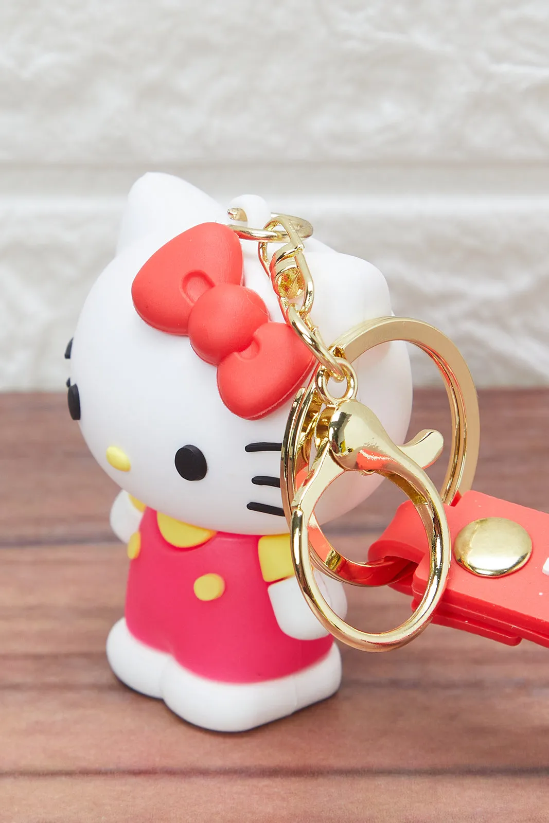 Red Hello Kitty Key Ring sold by Redtag product image thumbnail 4