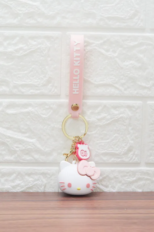 Pink Hello Kitty 3D Key Ring sold by Redtag