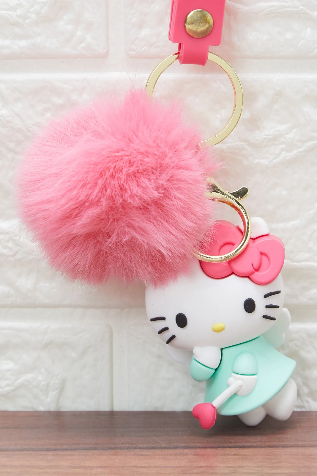 Pink Hello Kitty 3D Key Ring sold by Redtag product image thumbnail 2