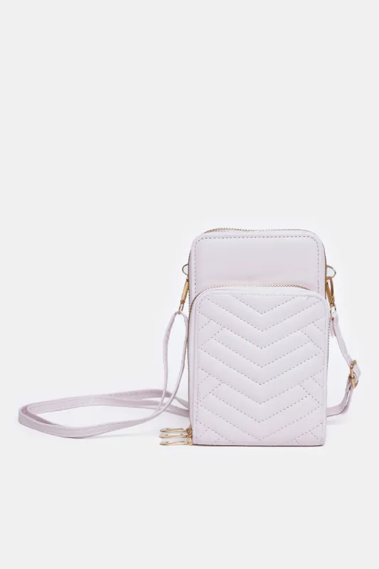 Women Lilac Mobile Wallet sold by Redtag