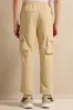 Senior Boys Beige Cargo With Zip Active Pants sold by Redtag
