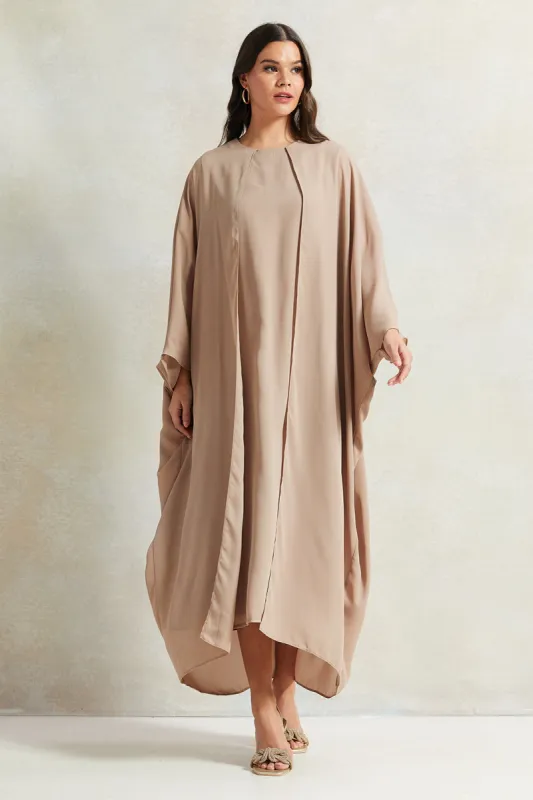 Women Beige Maxi Dress sold by Redtag