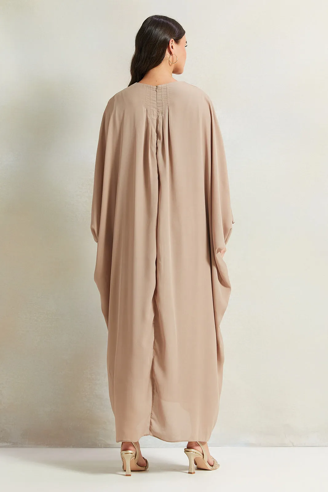 Women Beige Maxi Dress sold by Redtag product image thumbnail 3