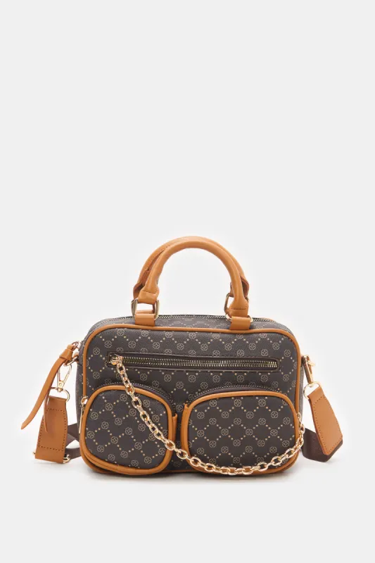 Women Multicolour Pocket Handbag sold by Redtag