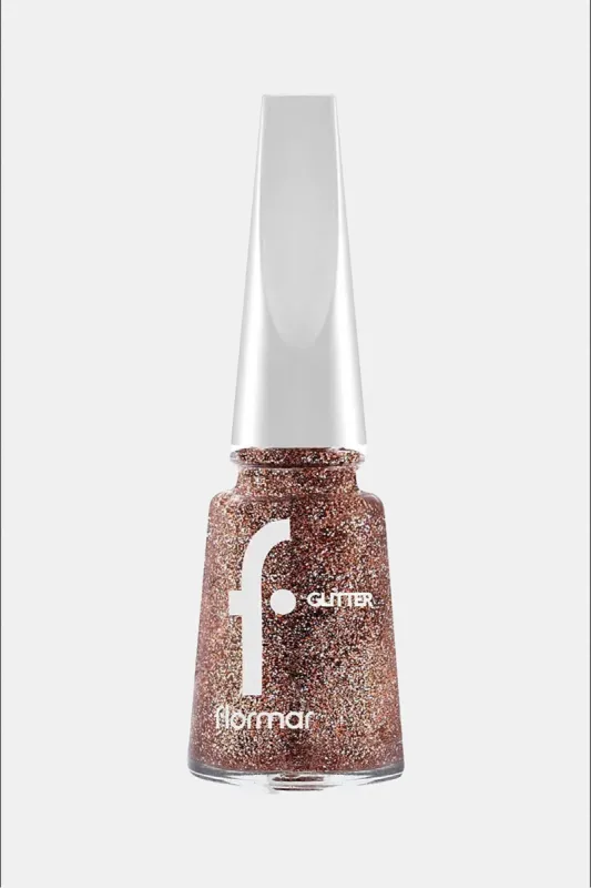 Flormar Glitter Nail Enamel 43 Rosegold sold by Redtag