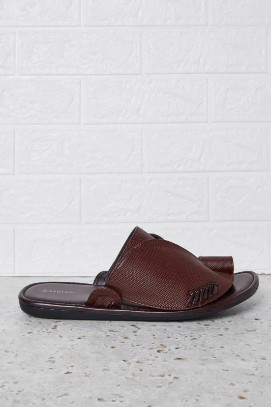 Men Brown Shirqui Sandals sold by Redtag