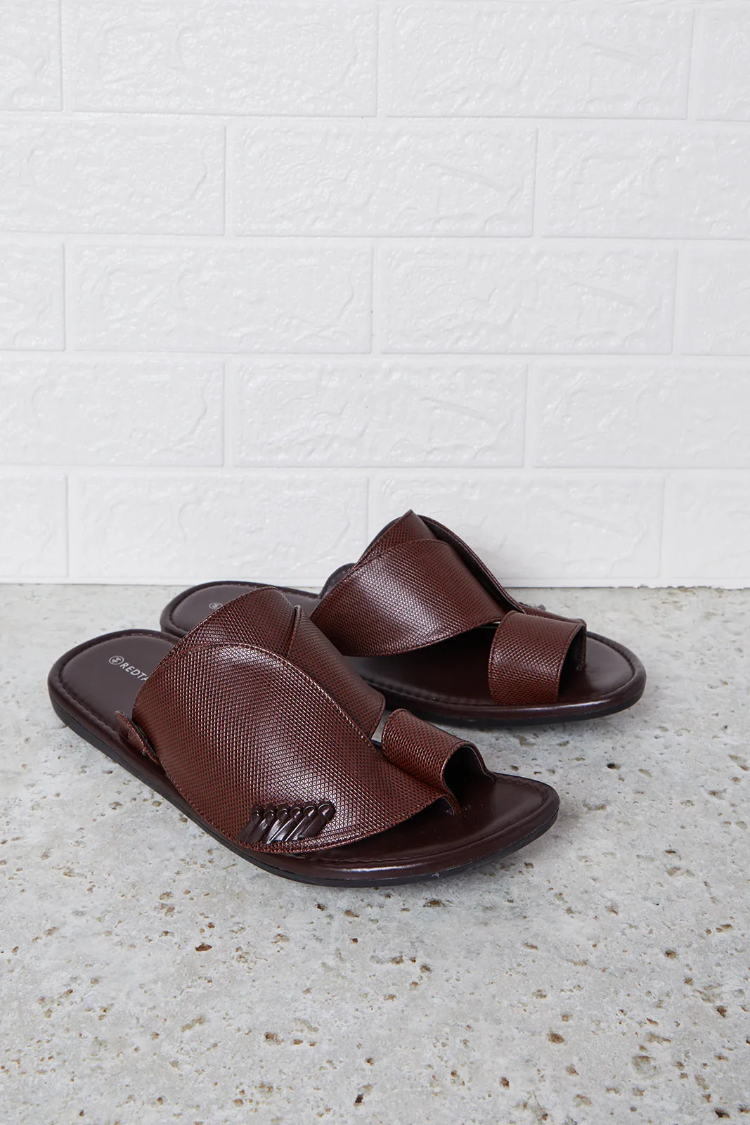 Men Brown Shirqui Sandals sold by Redtag product image thumbnail 2