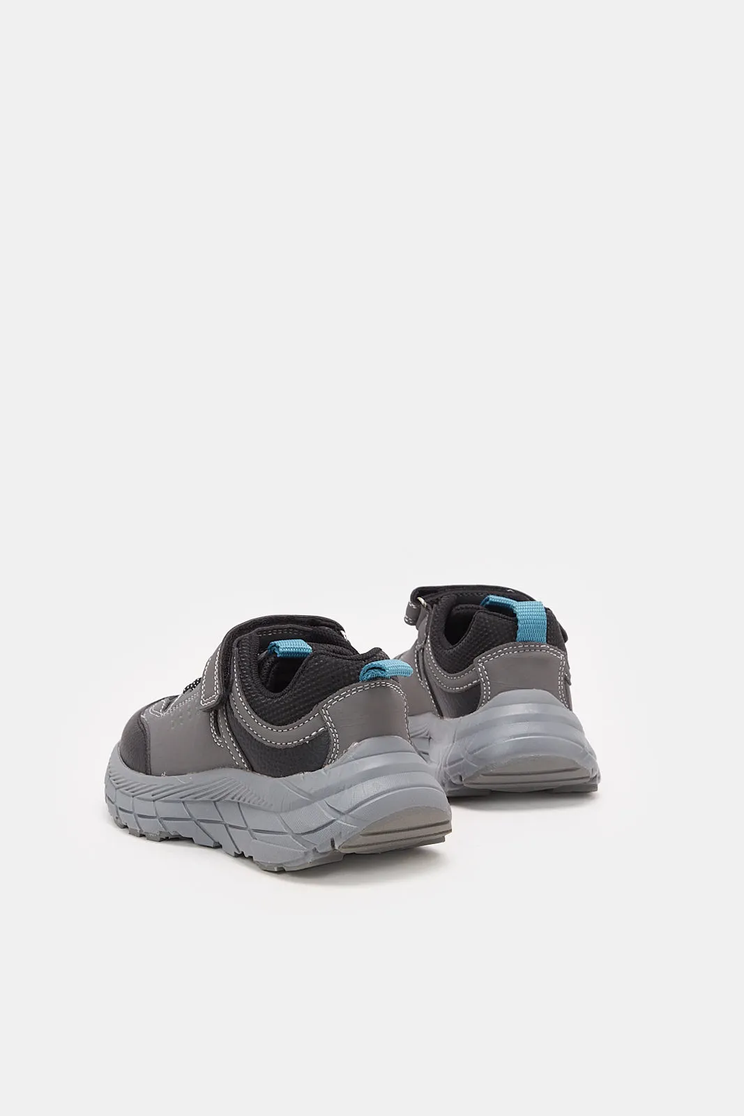 Boys Grey And Black Trekker sold by Redtag product image thumbnail 4