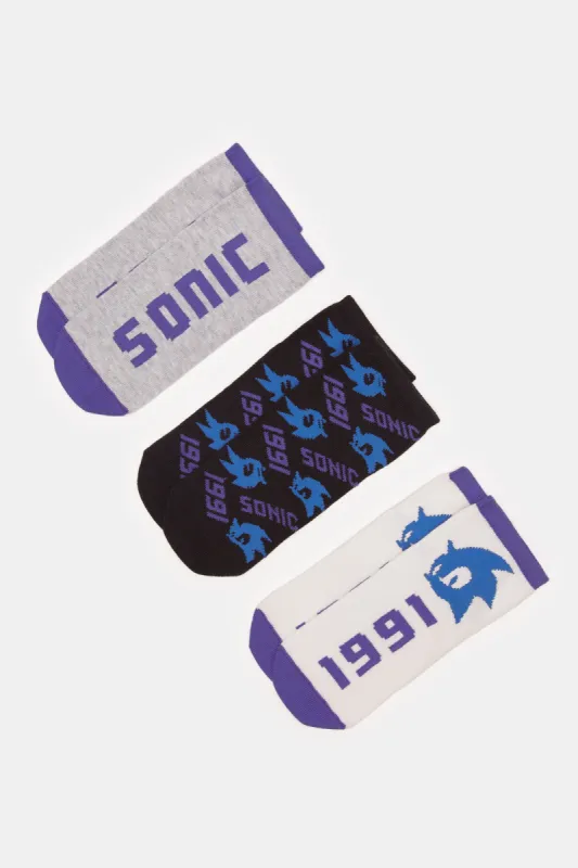 Boys Assorted Socks Set (Pack Of 3) sold by Redtag