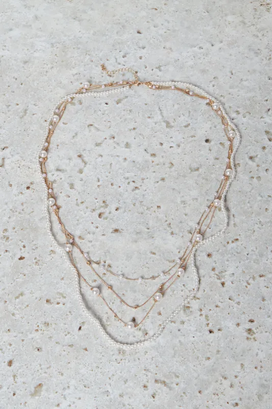 Women Gold Embellished Necklace sold by Redtag
