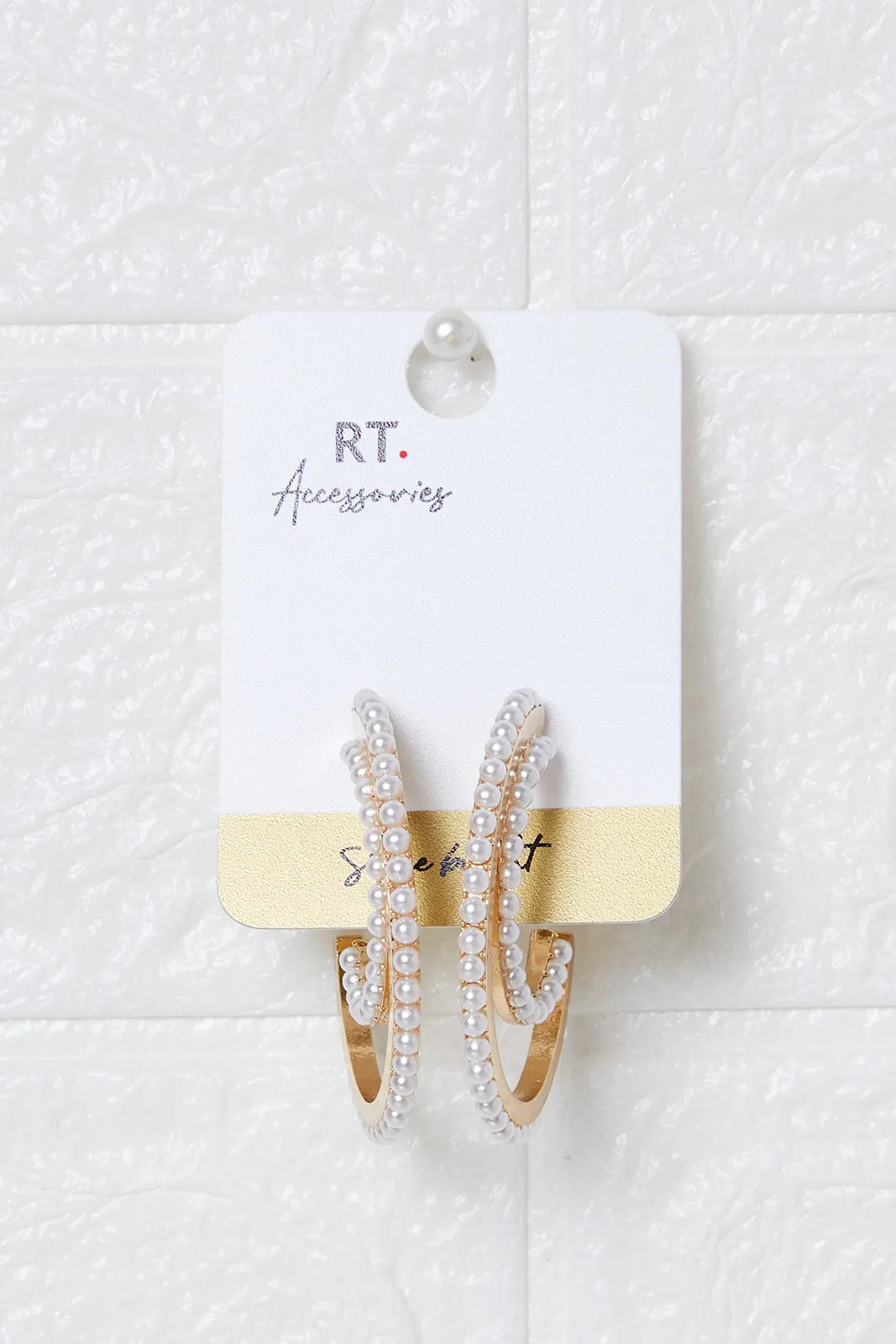 Women Gold Hoop Earrings sold by Redtag