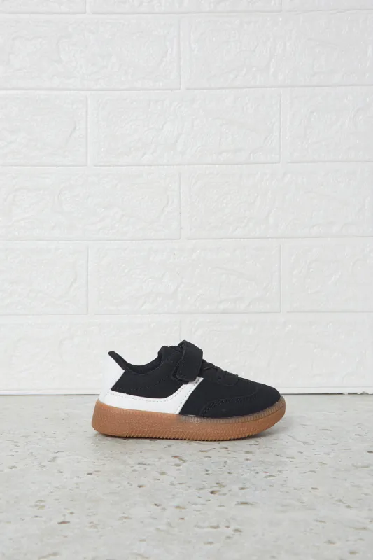Infant Boys Black Velcro Sneakers sold by Redtag