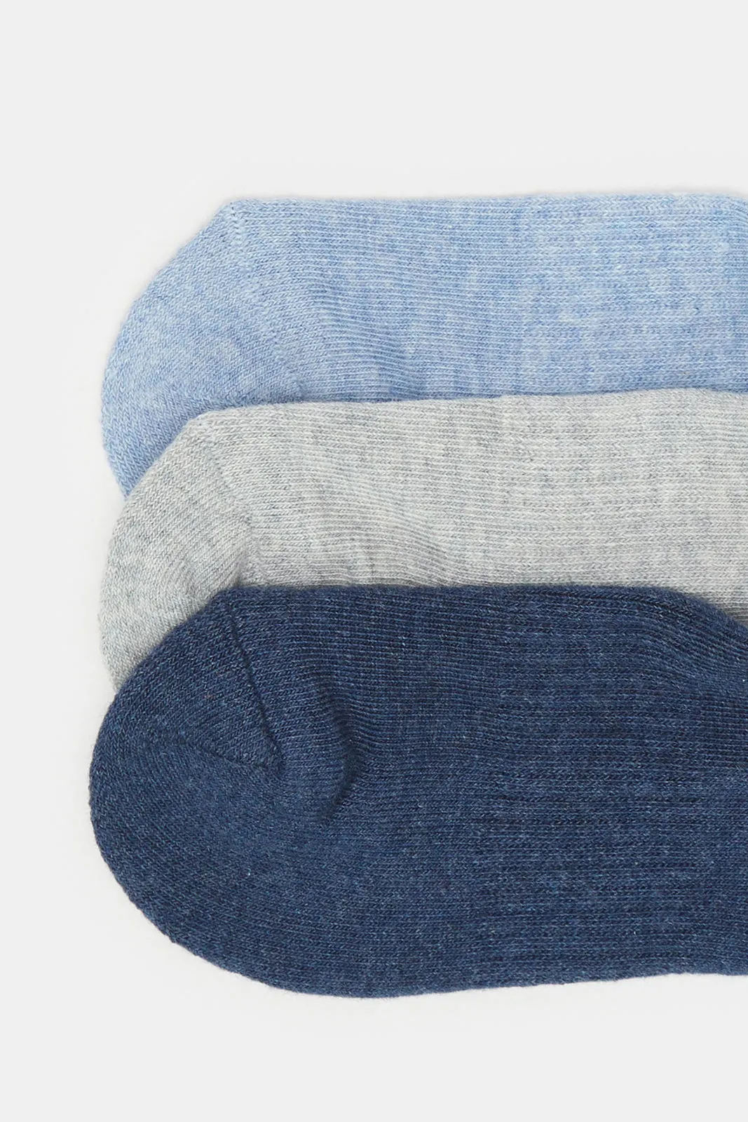 Senior Boys Assorted Sports Ankle Socks (3 Pairs) sold by Redtag product image thumbnail 2