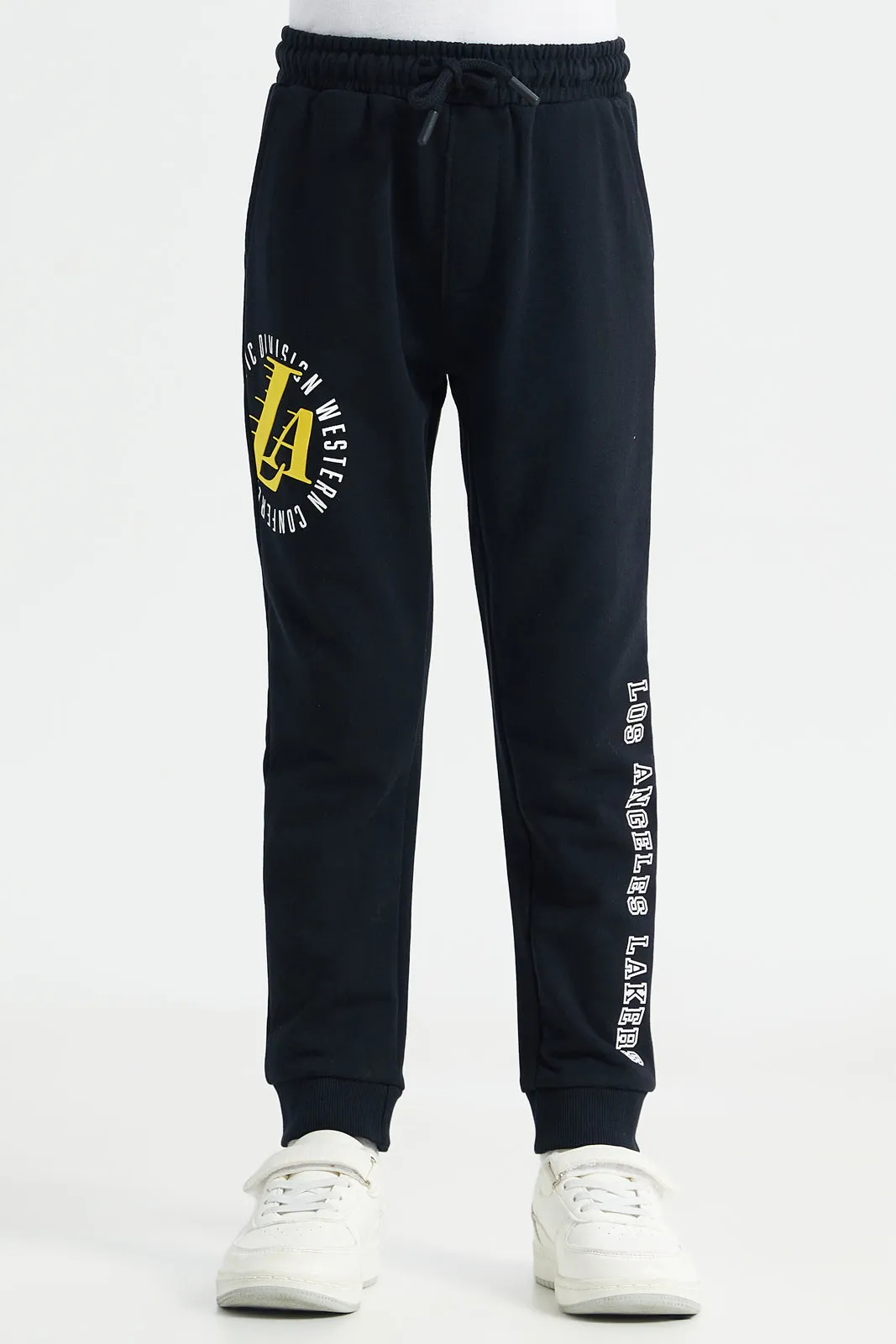 Boys Black Nba Lakers Active Pants sold by Redtag