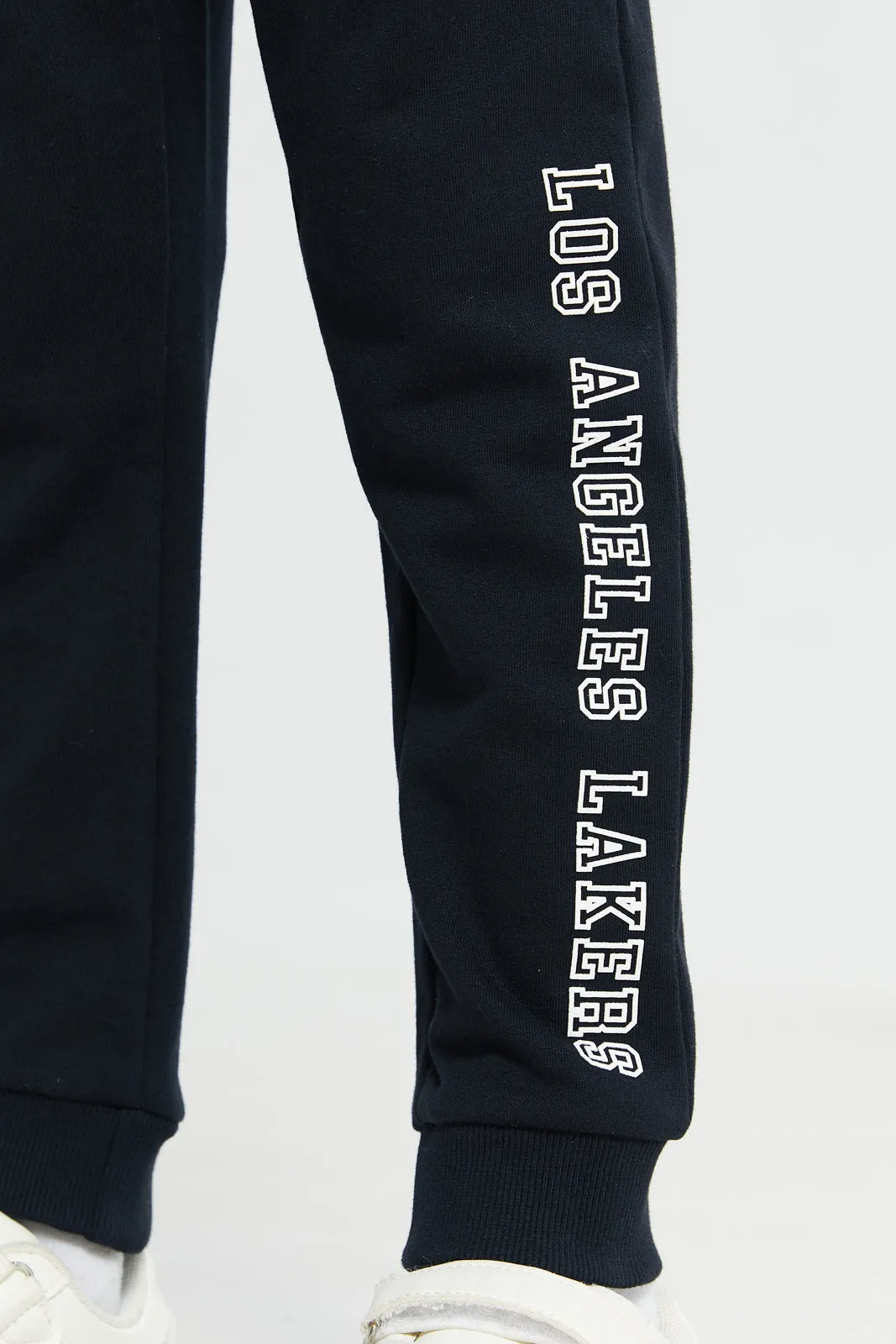 Boys Black Nba Lakers Active Pants sold by Redtag product image thumbnail 5