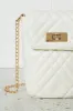 Women White Quilted Mobile Case sold by Redtag