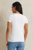 Women Ivory Floral Printed T-Shirt sold by Redtag