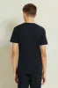 Senior Boys Black Lakers Printed T-Shirt sold by Redtag