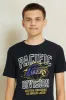 Senior Boys Black Lakers Printed T-Shirt sold by Redtag