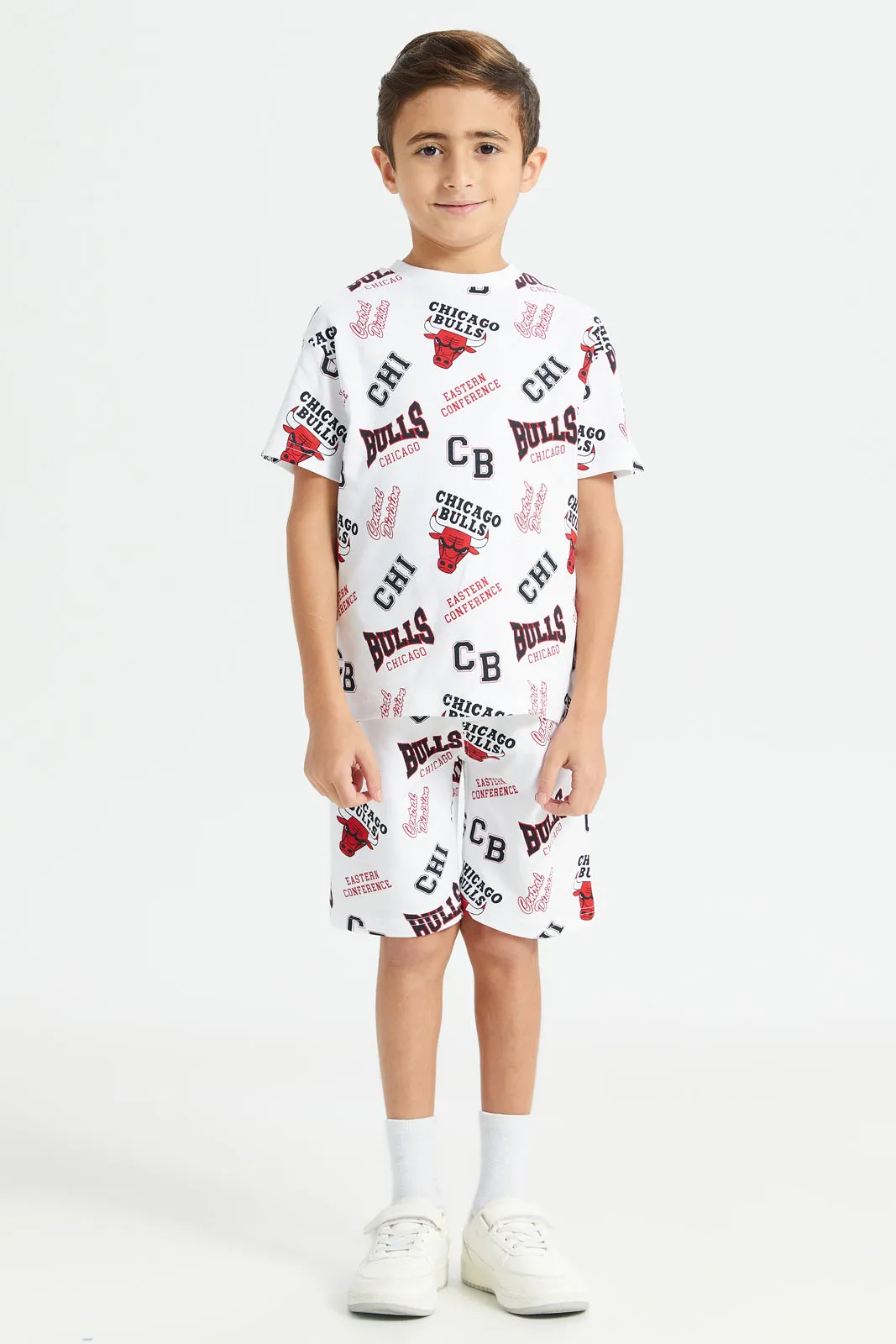 Whit Boys Nba Chicago Bulls Active Shorts sold by Redtag product image thumbnail 2