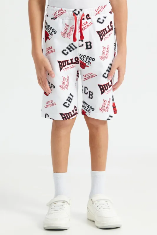 Whit Boys  Nba Chicago Bulls Active Shorts sold by Redtag