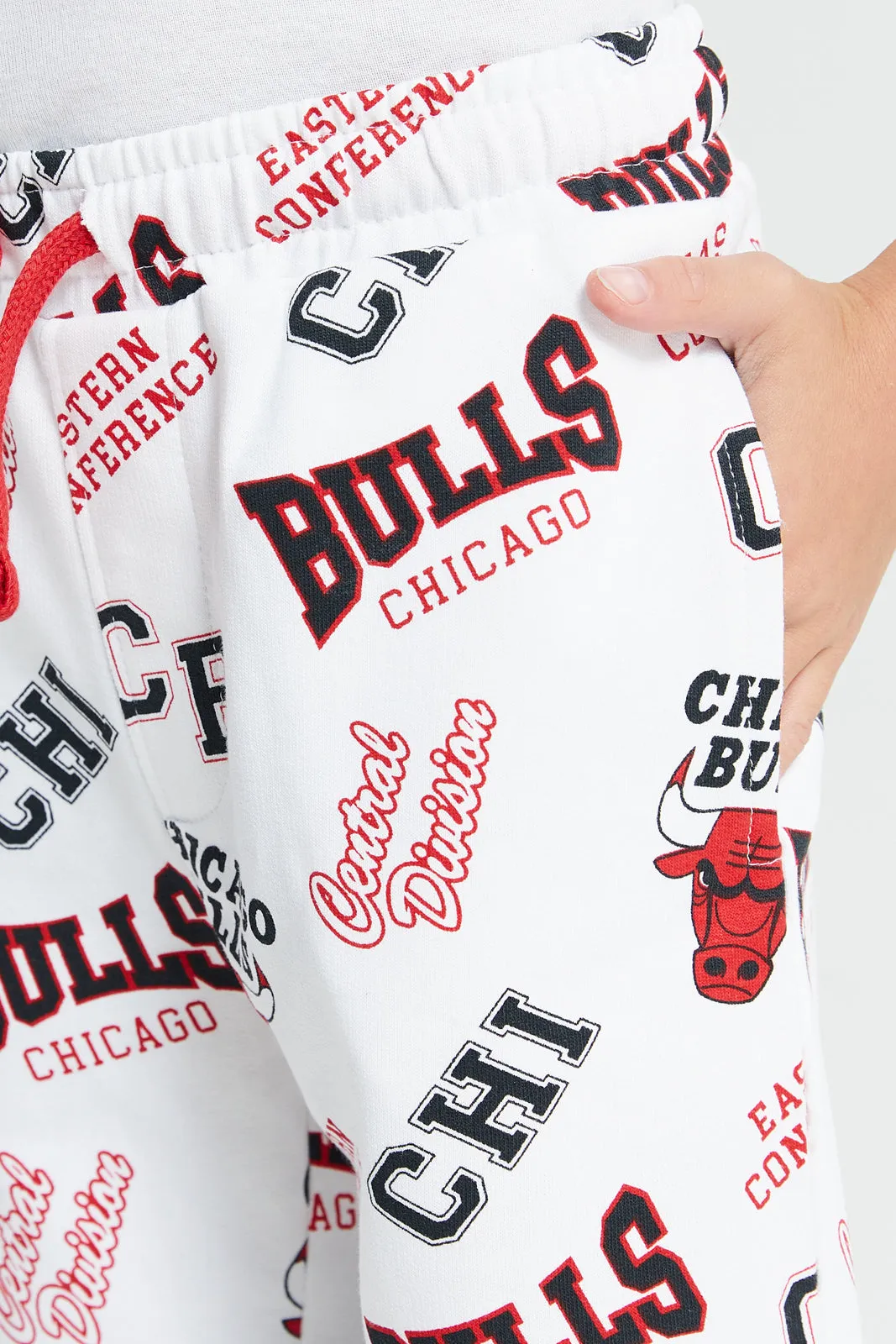 Whit Boys Nba Chicago Bulls Active Shorts sold by Redtag product image thumbnail 4