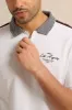 Men White Embellished Polo Shirt sold by Redtag