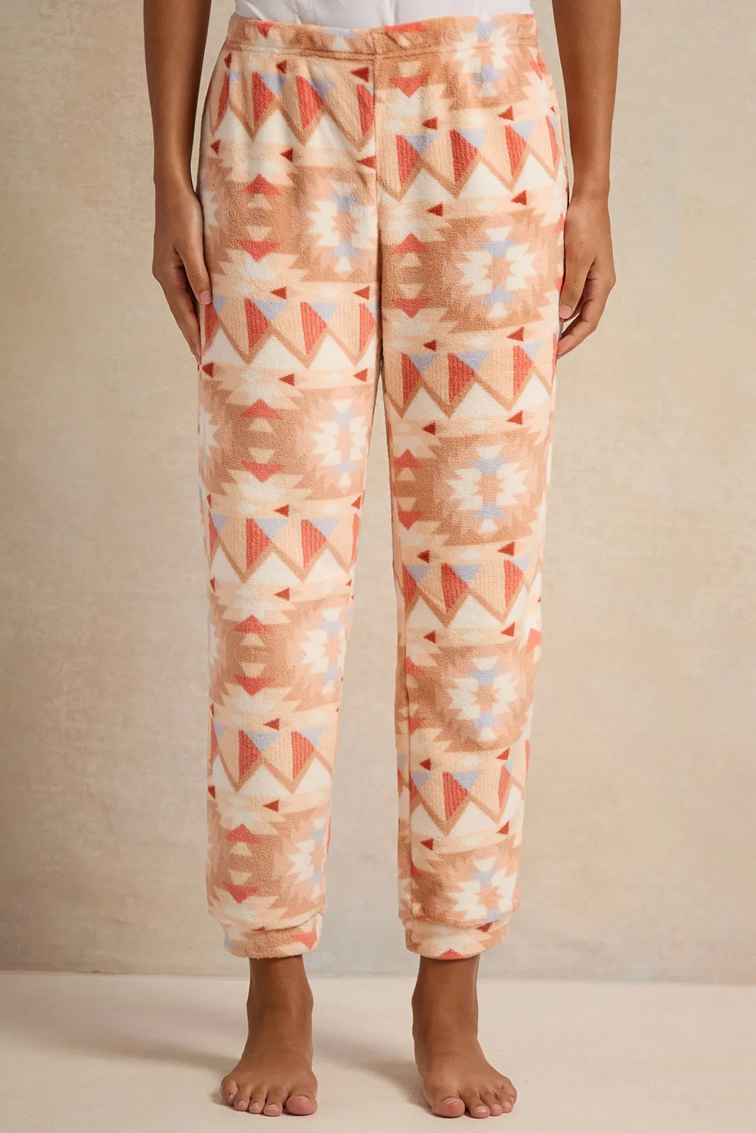 Women Orange Printed Pajama Set (2 Piece) sold by Redtag product image thumbnail 3