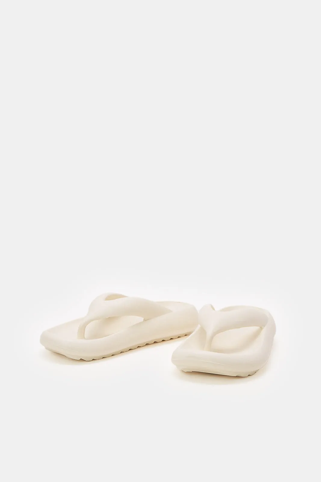 Women White Toe Post Molded Flipflop sold by Redtag product image thumbnail 3