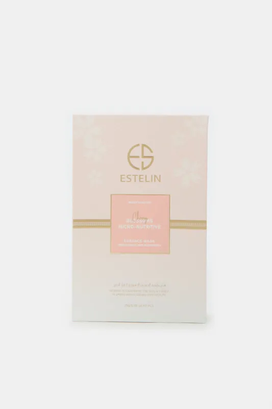 Estelin Cherry Blossoms Micro- Nutritive Essence Mask (5 Piece) made by Redtag