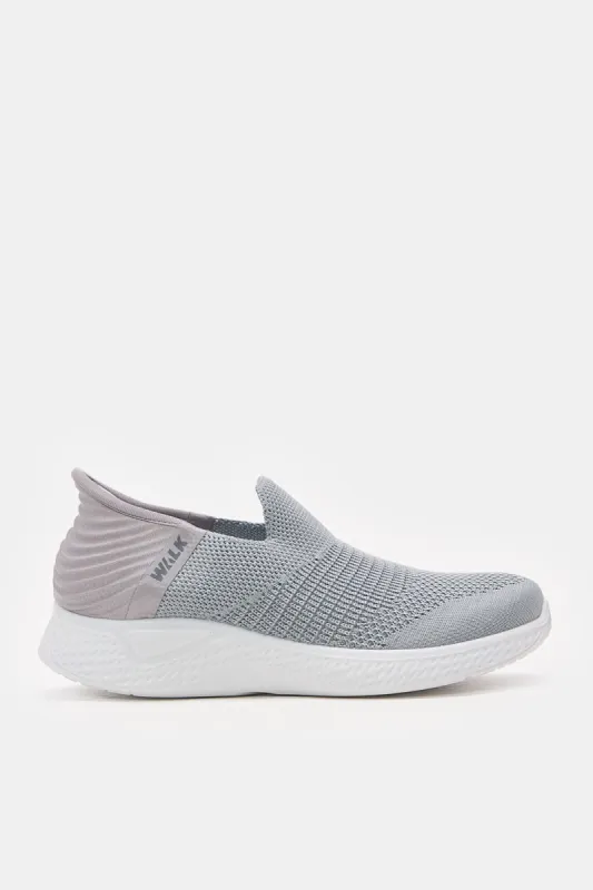 Men Grey Easy Slip-On Sneakers sold by Redtag