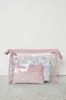 Women Pink Glitter Cosmetic Pouch Set (3 Piece) sold by Redtag