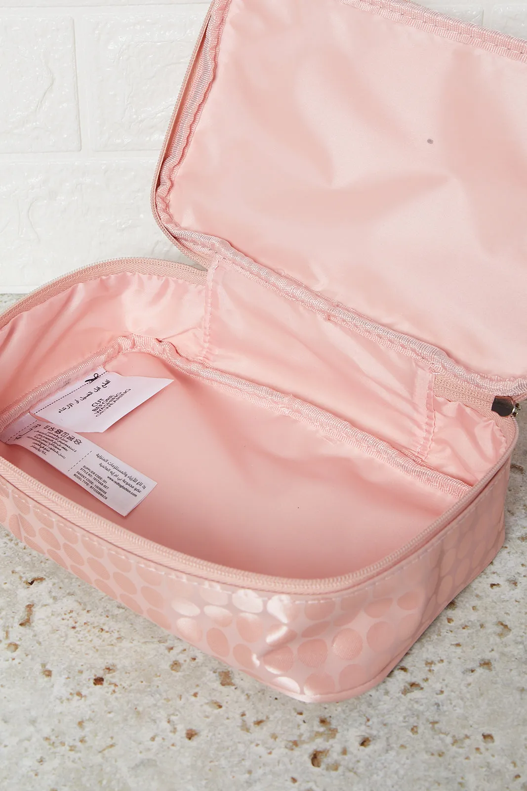 Women Pink Printed Cosmetic Pouch Set (4 Piece) sold by Redtag product image thumbnail 5