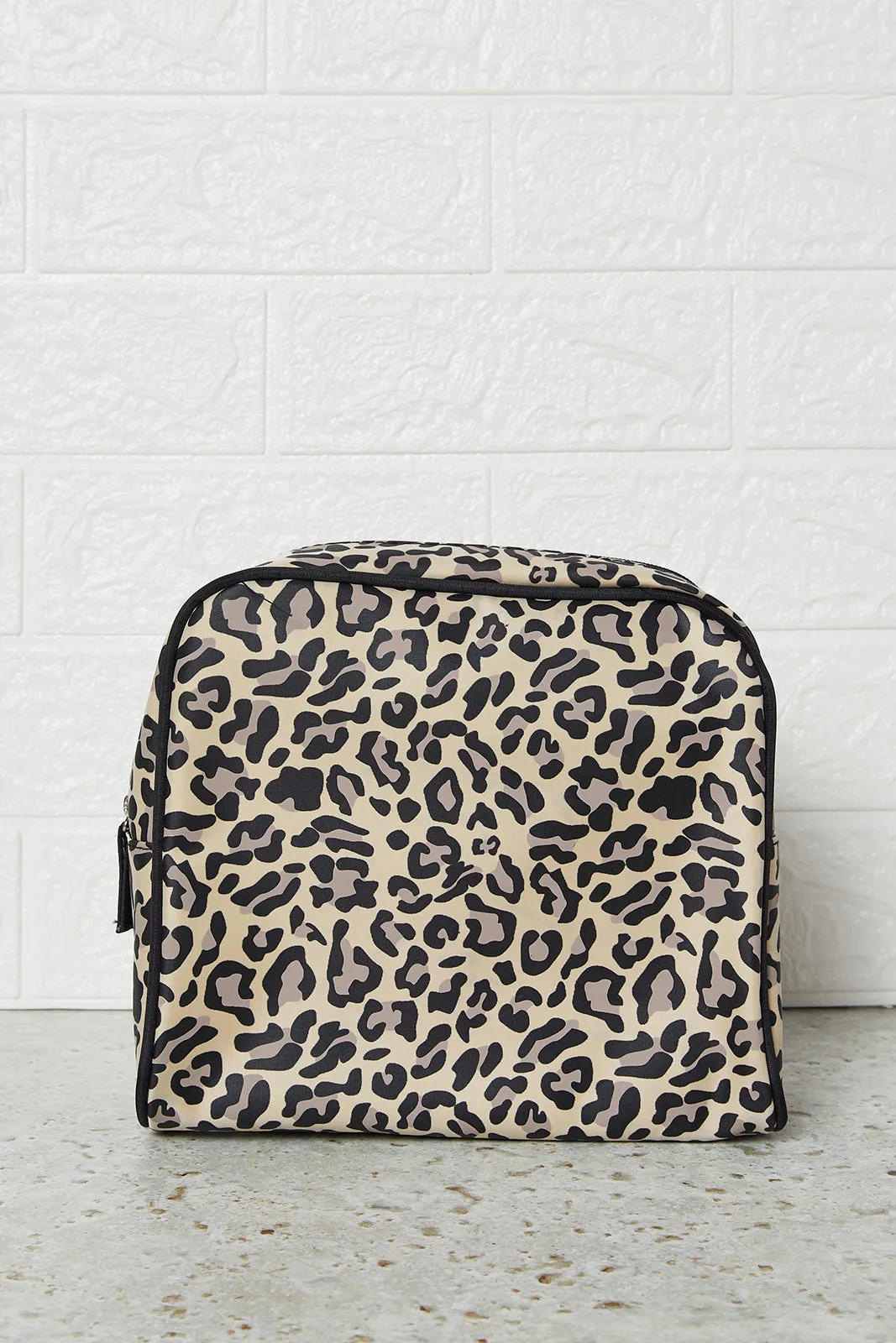 Women Black And Brown Printed Cosmetic Pouch Set (5 Piece) sold by Redtag product image thumbnail 3