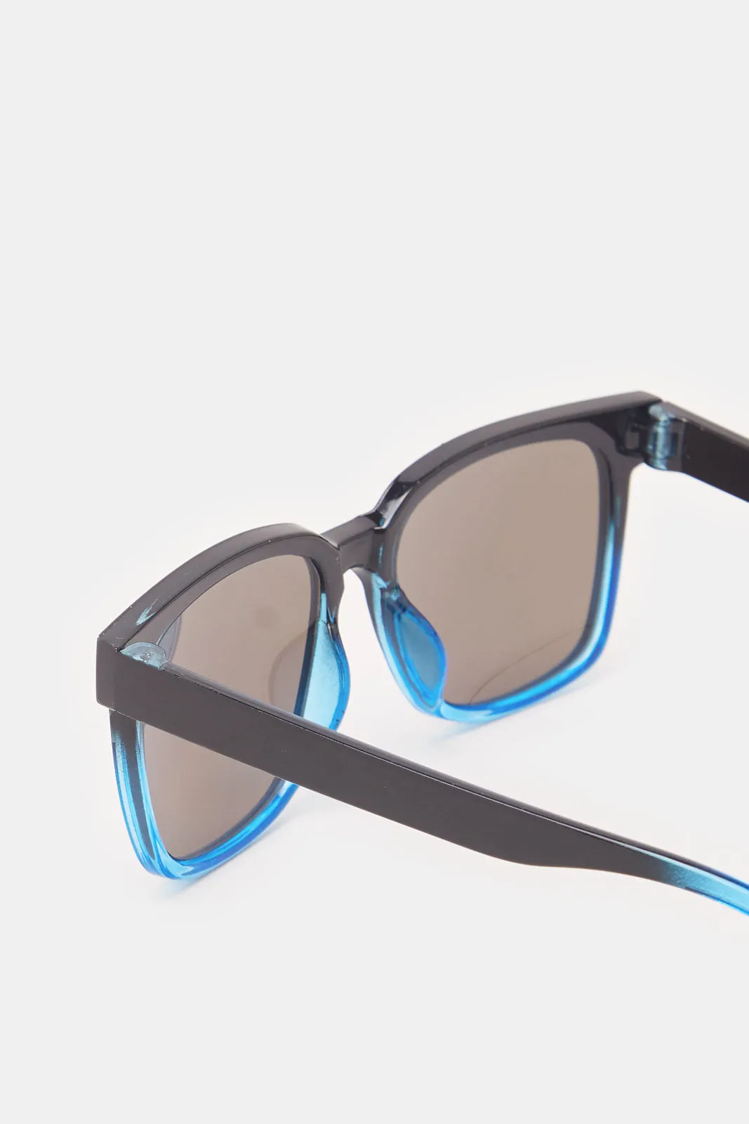 Boys Black And Blue Wayfarer Sunglasses With Printed Case sold by Redtag product image thumbnail 3