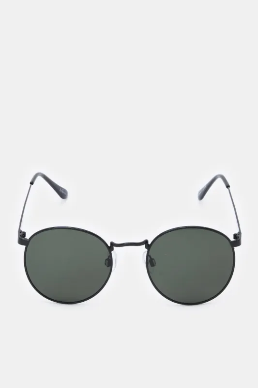 Men Green Round Sunglasses sold by Redtag