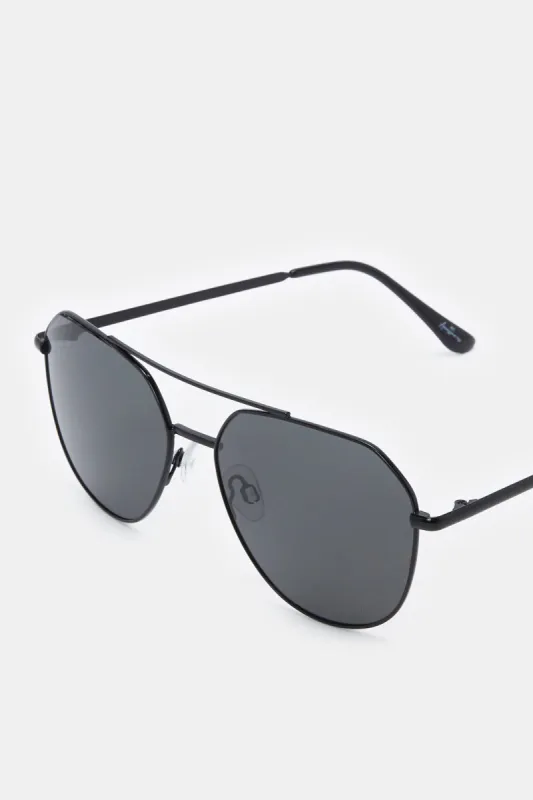 Men Black Aviator Sunglasses sold by Redtag