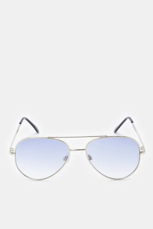 Men Blue Aviator Sunglasses sold by Redtag
