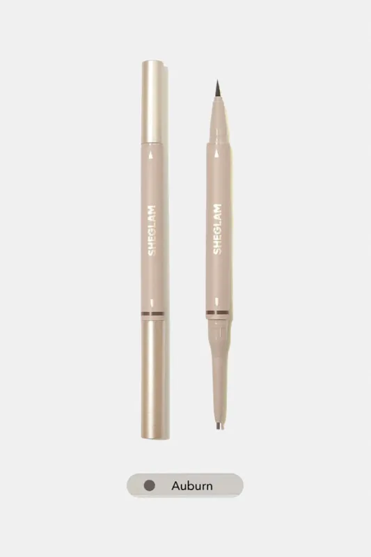 Sheglam Brows On Demand 2-In-1 Brow Pencil - Auburn sold by Redtag