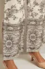 Women Beige Printed Wide Leg Trousers sold by Redtag