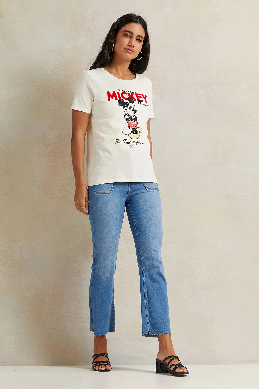 Women Blue Flared Jeans sold by Redtag product image thumbnail 2