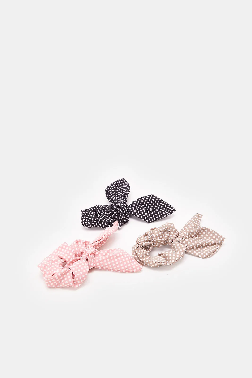 Women Assorted Printed Scrunchy Set (3 Piece) sold by Redtag product image thumbnail 2