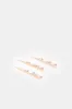 Women Gold Embellished Hair Clip Set (3 Piece) sold by Redtag