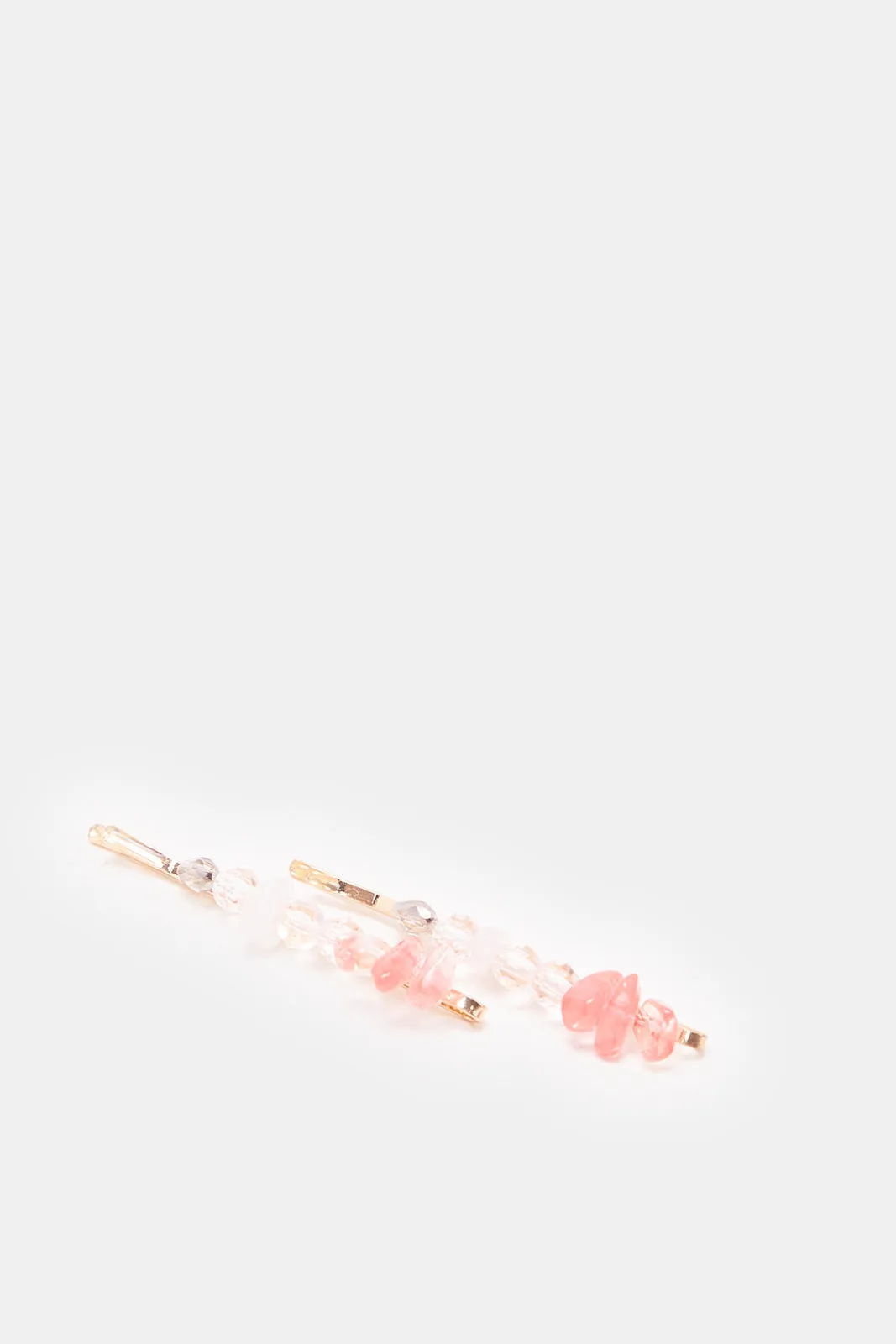 Women Gold Embellished Hair Clip Set (2 Piece) sold by Redtag product image thumbnail 3