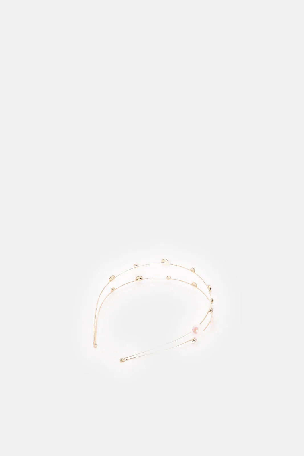 Women Gold Beads Headband sold by Redtag product image thumbnail 2