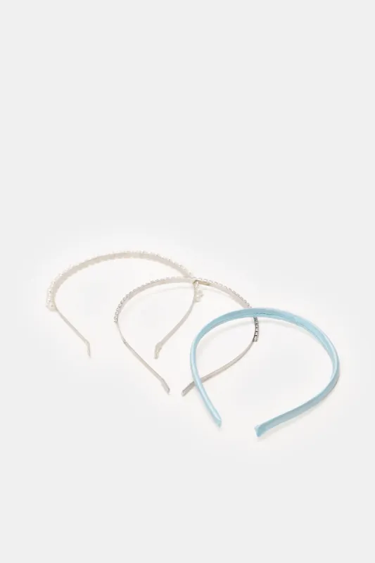 Women Assorted Embellished Headbands (Pack of 3) sold by Redtag