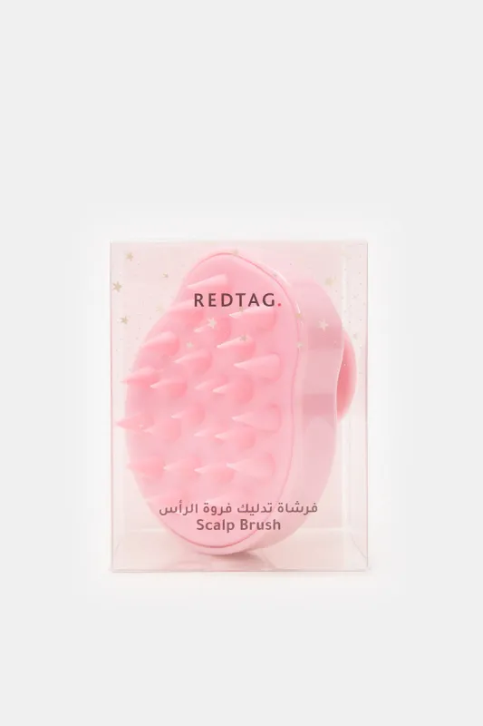 Women Pink Hair Scalp Brush sold by Redtag