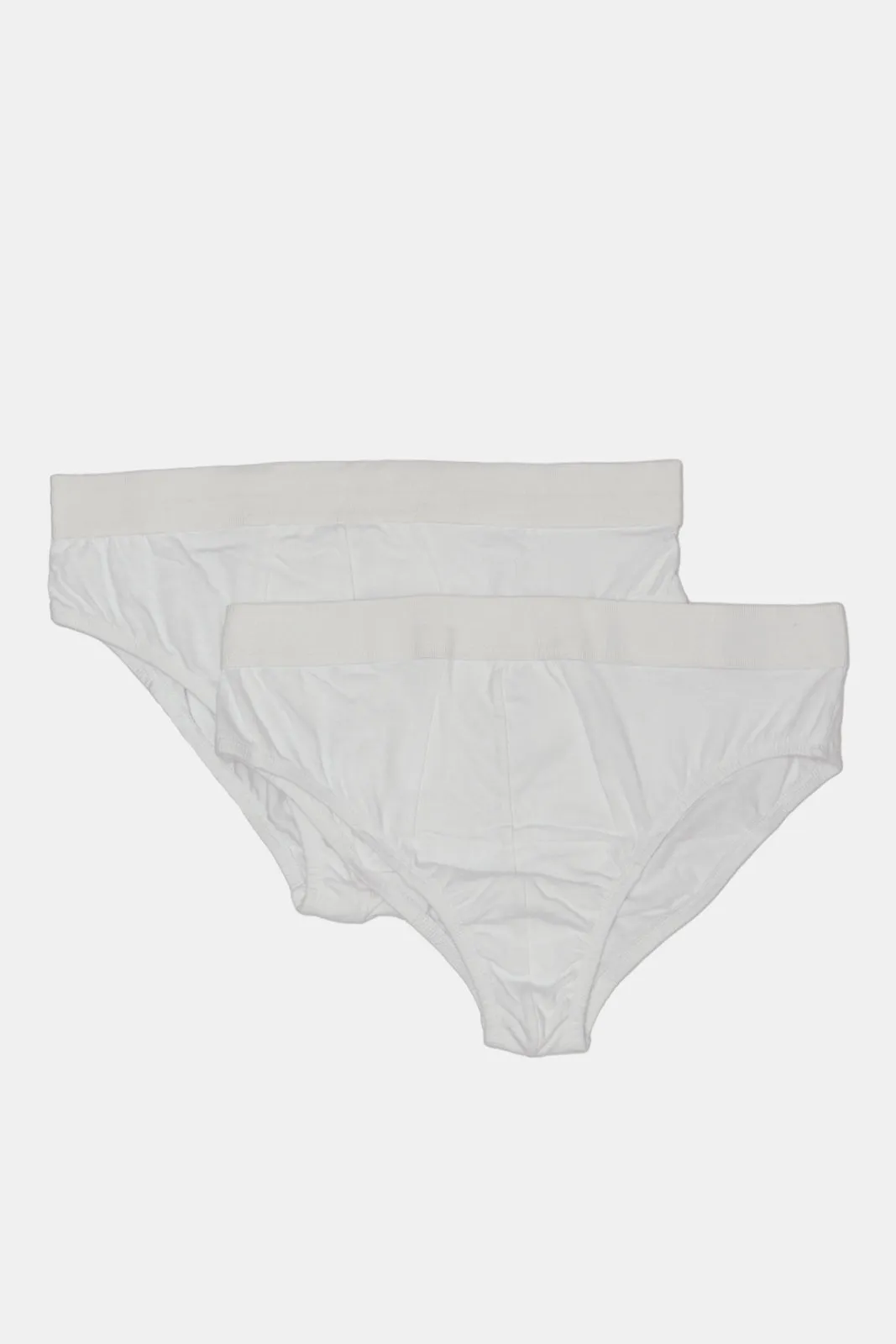 Men White Brief Set (Pack of 2) sold by Redtag